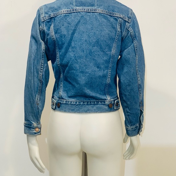 Levi’s vintage orange tab cropped Jean jacket. - Picture 6 of 6